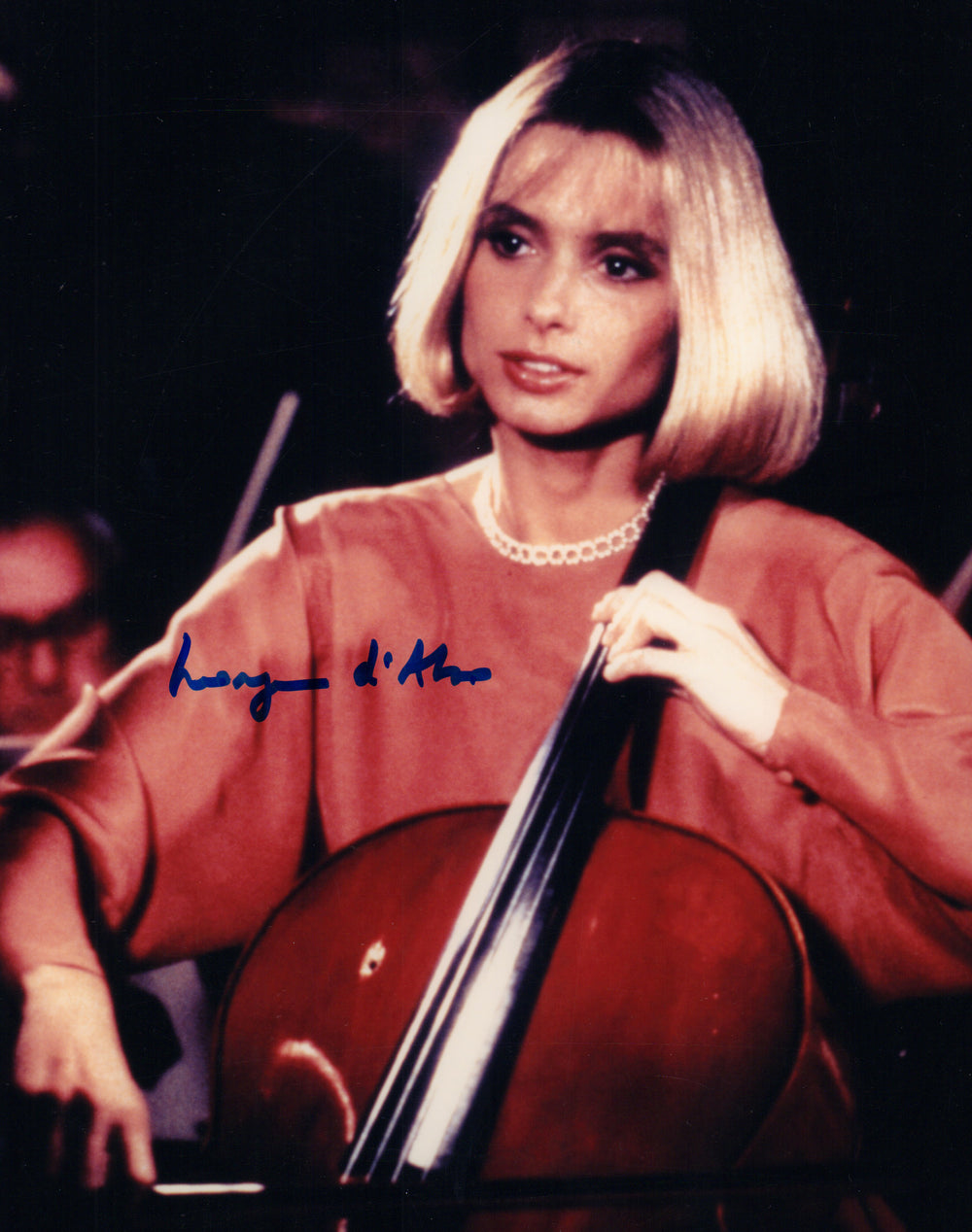 Maryam d'Abo as Kara Milovy in James Bond 007: The Living Daylights Signed 8x10 Photo