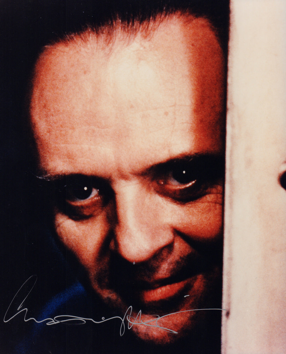Anthony Hopkins as Hannibal Lecter in The Silence of the Lambs Signed 8x10 Photo