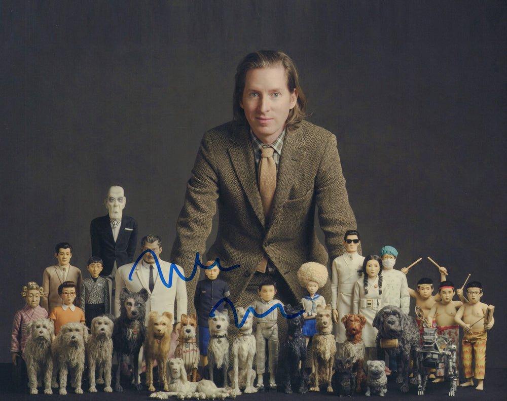 Wes Anderson Director of Rushmore, The Royal Tenenbaums, The Life Aquatic with Steve Zissou, &  The Grand Budapest Hotel Signed 8x10 Photo