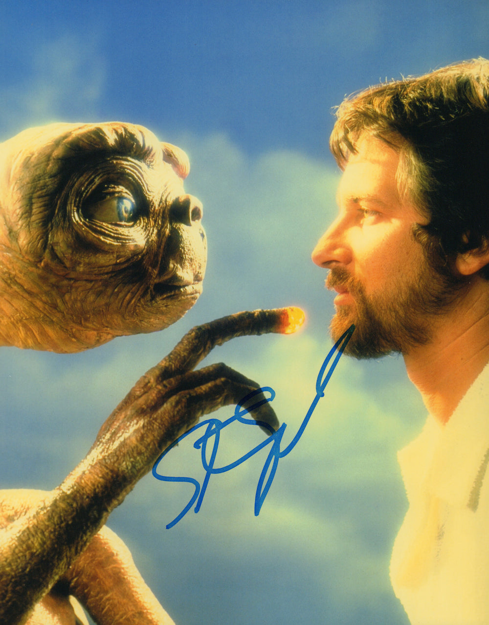 Steven Spielberg Director of E.T. The Extra-Terrestrial Signed 8x10 Photo