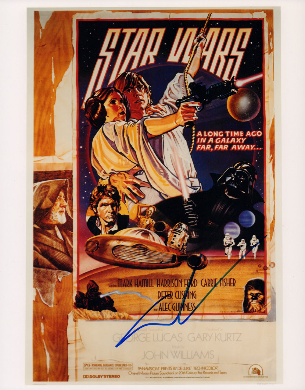 George Lucas Creator / Director of Star Wars: A New Hope Signed 8x10 Photo