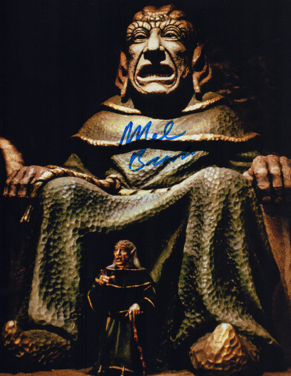 Mel Brooks as Yogurt in Spaceballs Signed 11x14 Photo