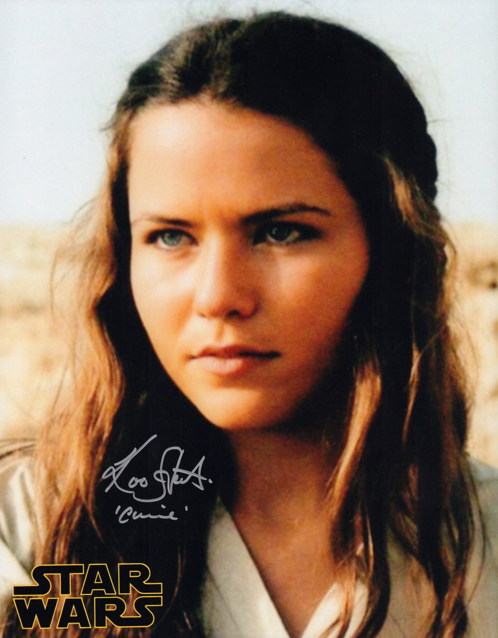 Koo Stark as Camie Marstrap in Star Wars: A New Hope Signed 11x14 Photo with Character Name