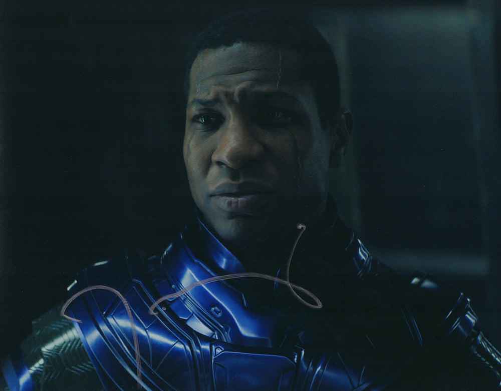 Jonathan Majors as Kang the Conqueror in Ant-Man and the Wasp: Quantumania Signed 11x14 Photo