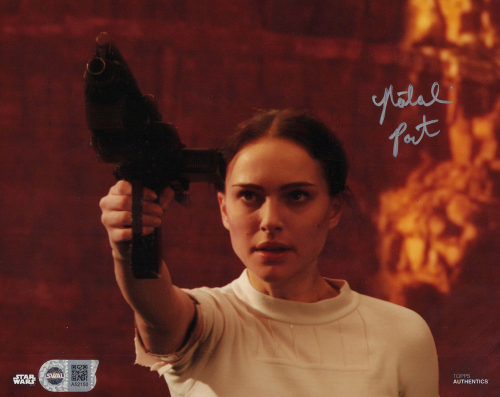 Natalie Portman as Padme Amidala in Star Wars Episode II: Attack of the Clones (SWAU) Signed 8x10 Photo