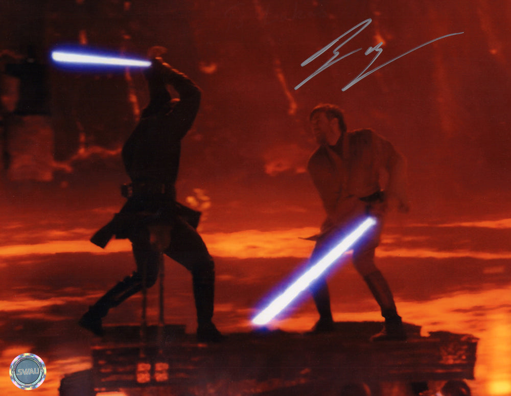 Ewan McGregor as Obi-Wan Kenobi in Star Wars Episode III: Revenge of the Sith (SWAU) Signed 11x14 Photo