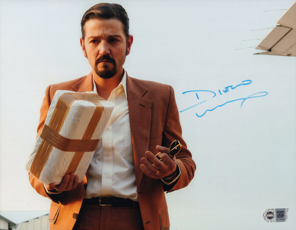 Diego Luna as Miguel Angel Felix Gallardo in Narcos: Mexico (SWAU) Signed 11x14 Photo