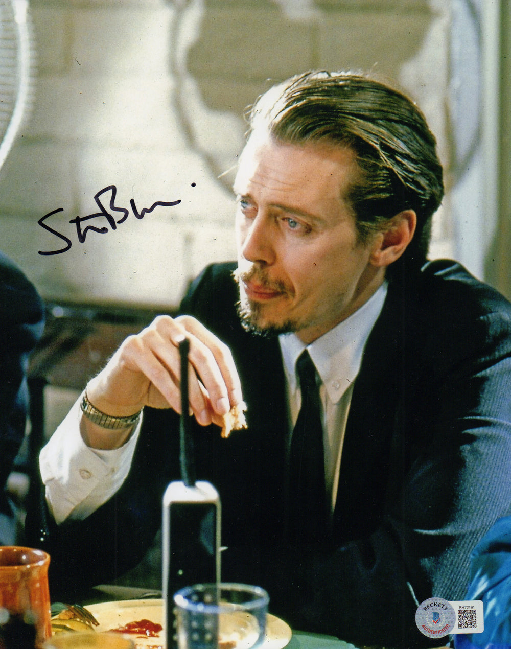 Steve Buscemi as Mr. Pink in Quentin Tarantino's Reservoir Dogs Signed 8x10 Photo