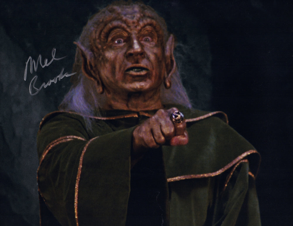 Mel Brooks as Yogurt in Spaceballs Signed 11x14 Photo
