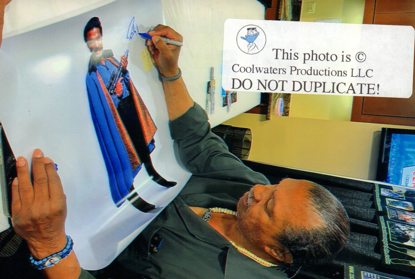 
                  
                    Billy Dee Williams as Lando in Star Wars: The Empire Strikes Back Signed 24x24 Poster
                  
                