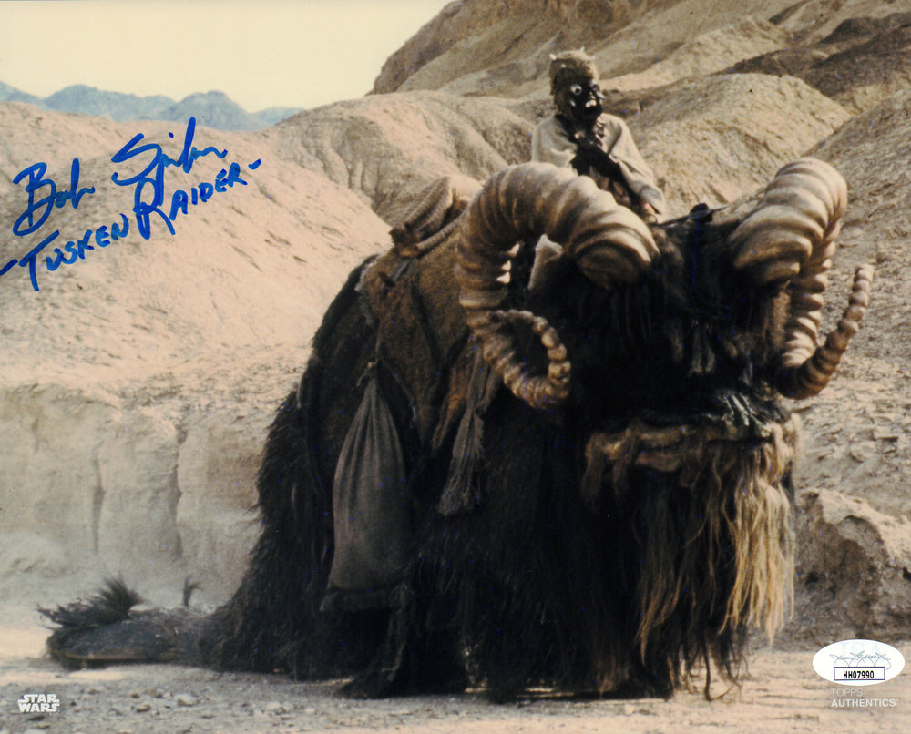 Bob Spiker as Tusken Raider in Star Wars: A New Hope Signed 8x10 Photo