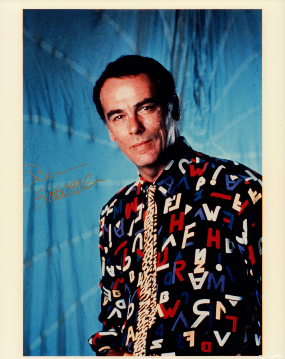 Dean Stockwell as Admiral Al Calavicci in Quantum Leap Signed 8x10 Photo
