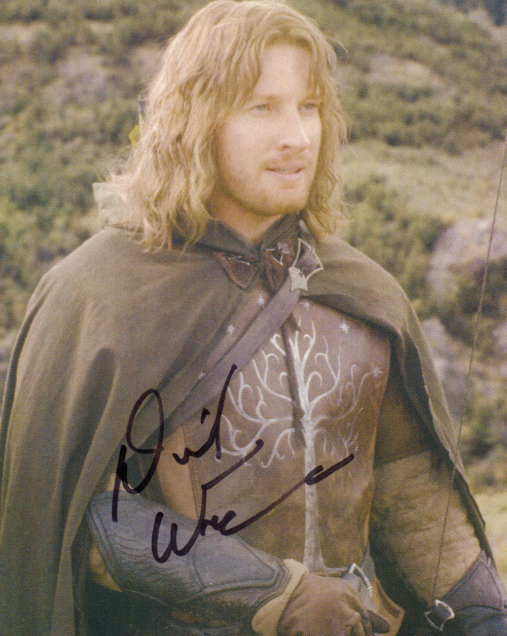 David Wenham as Faramir in The Lord of the Rings: The Return of the King Signed 8x10 Photo
