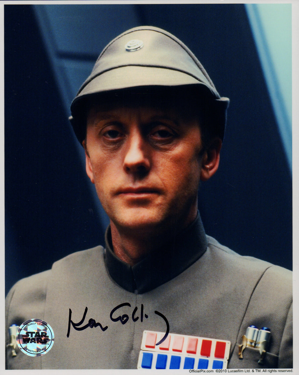 Kenneth Colley as Admiral Piett in Star Wars: The Empire Strikes Back Signed 8x10 (Official Pix) Photo