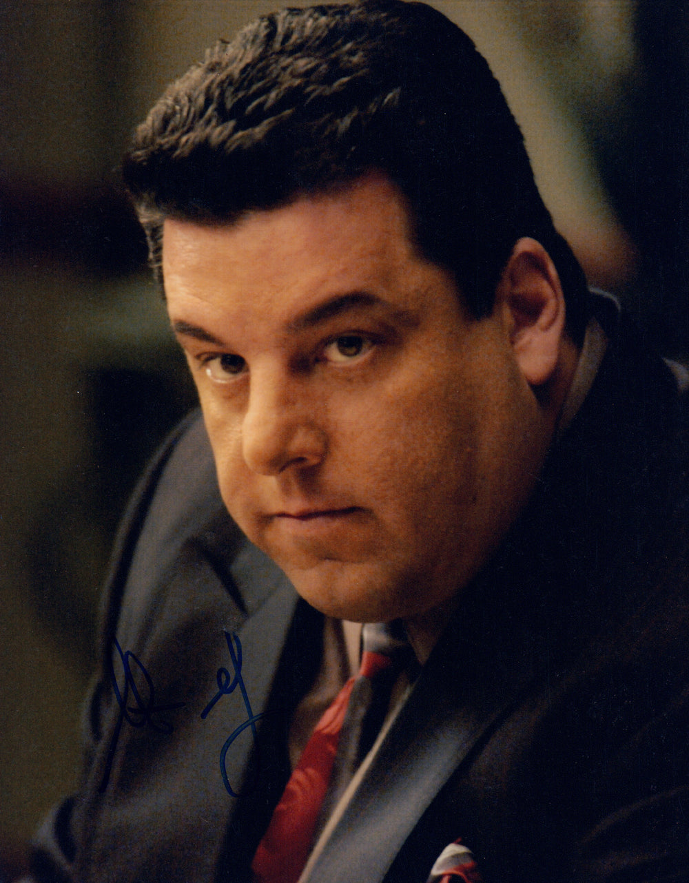 Steve Schirripa as Bobby Baccalieri in The Sopranos Signed 8x10 Photo