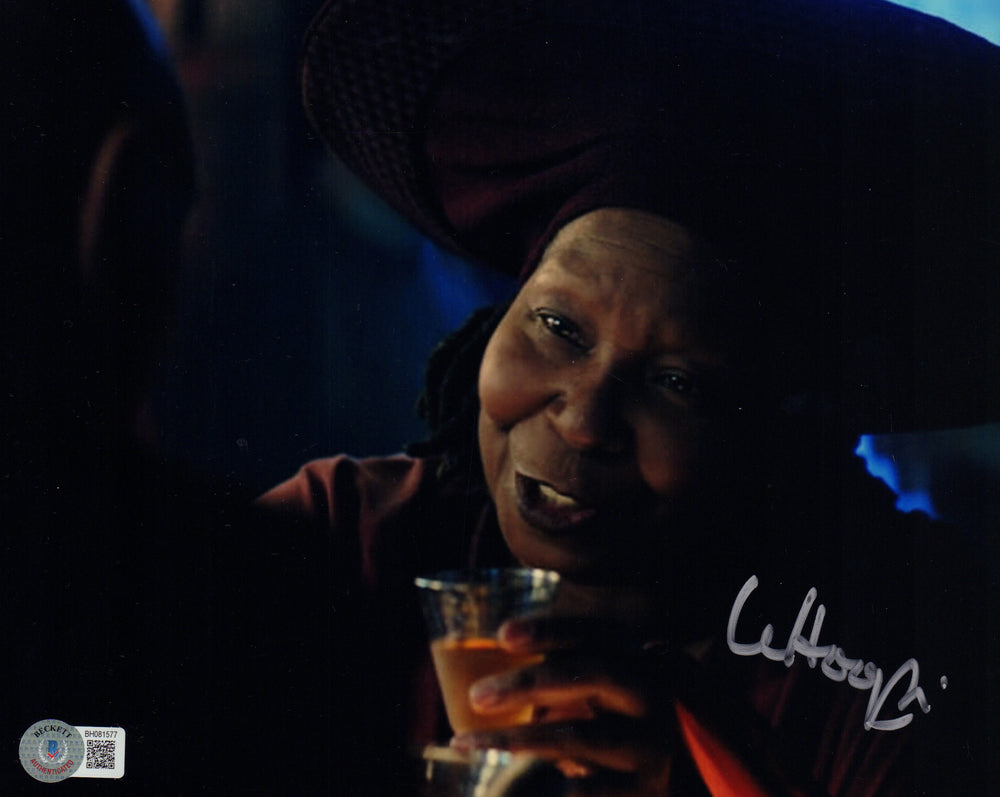 Whoopi Goldberg as Guinan in Star Trek: Picard Signed 8x10 Photo - Rare