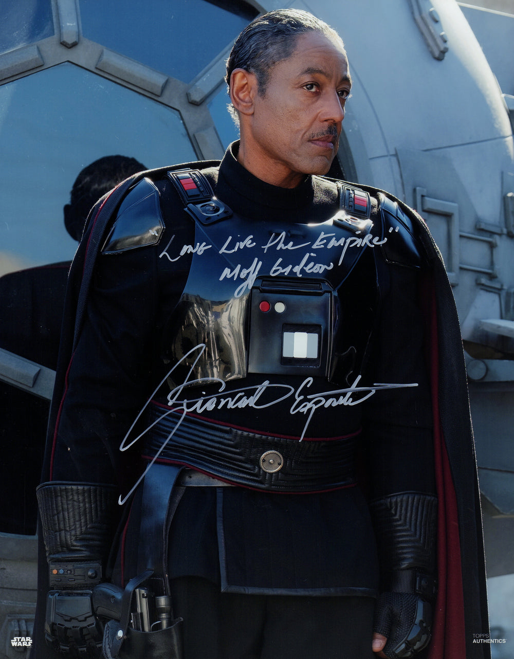 Giancarlo Esposito as Moff Gideon in Star Wars: The Mandalorian Signed 11x14 Photo with Quote