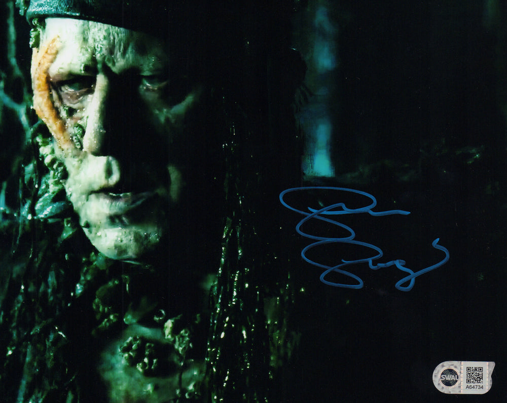 Stellan Skarsgård as Bootstrap Bill in Pirates of the Caribbean: Dead Man's Chest (SWAU) Signed 8x10 Photo