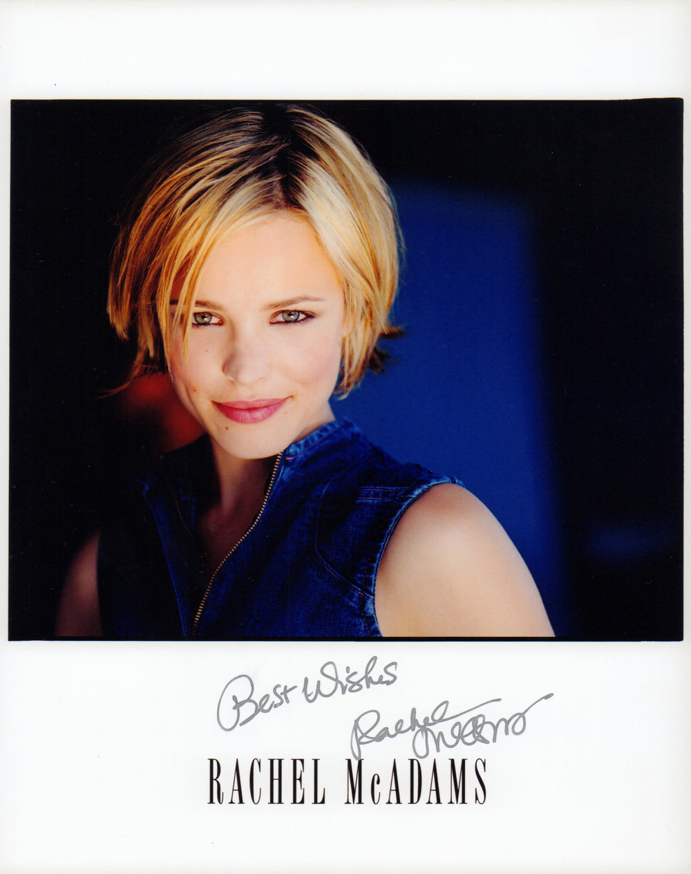 Rachel McAdams from The Notebook, Doctor Strange, Game Night, & Wedding Crashers Signed 8x10 Photo