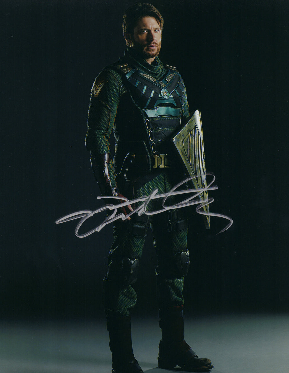 Jensen Ackles as Soldier Boy in The Boys Signed 11x14 Photo