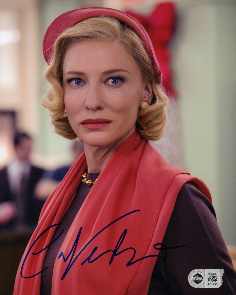 Cate Blanchett as Carol Aird in Carol (SWAU) Signed 8x10 Photo