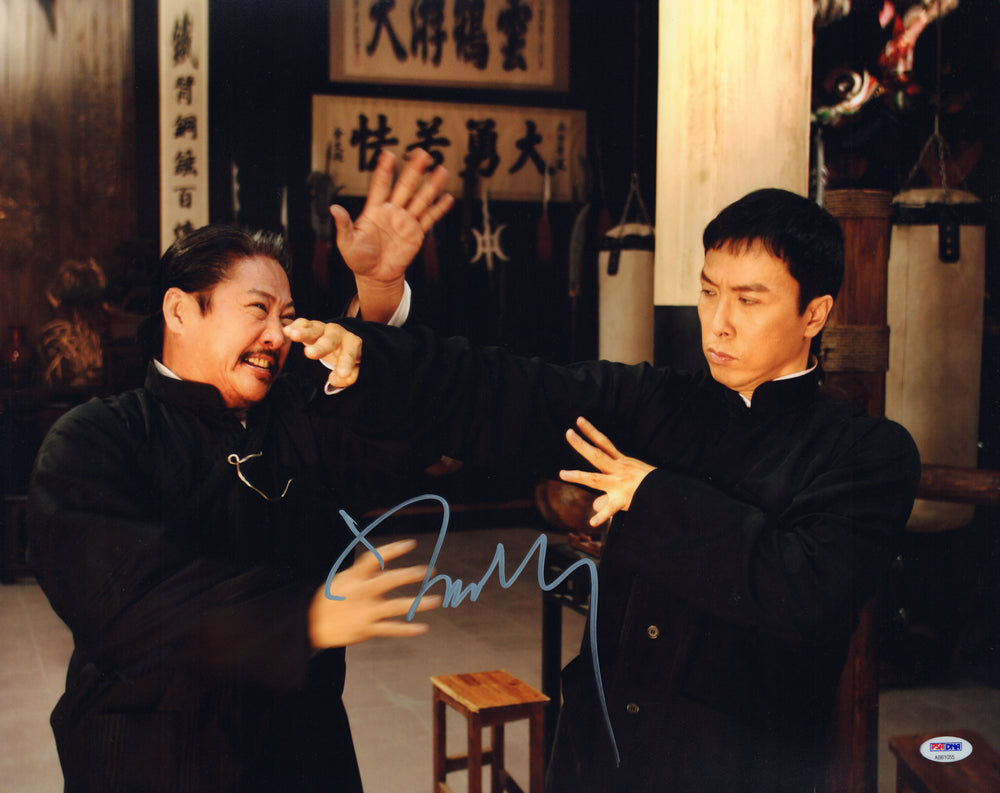 Donnie Yen as Ip Man in Ip Man 2: Legend of the Grandmaster Signed 16x20 Photo