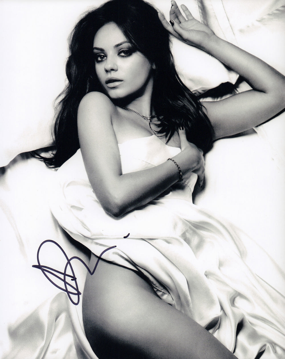 Mila Kunis From That '70s Show, Family Guy, & Forgetting Sarah Marshall Sexy Near Nude Signed 8x10 Photo