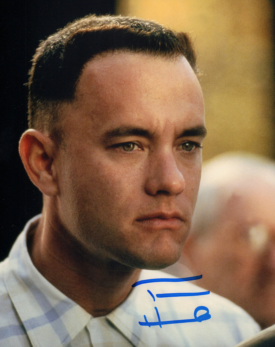 Tom Hanks as Forrest Gump in Forrest Gump Signed 8x10 Photo – SWAU Auction