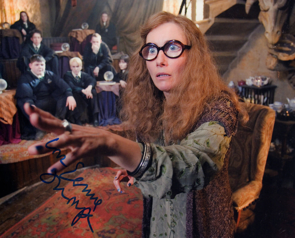 Emma Thompson as Sybill Trelawney in Harry Potter and the Order of the Phoenix Signed 8x10 Photo