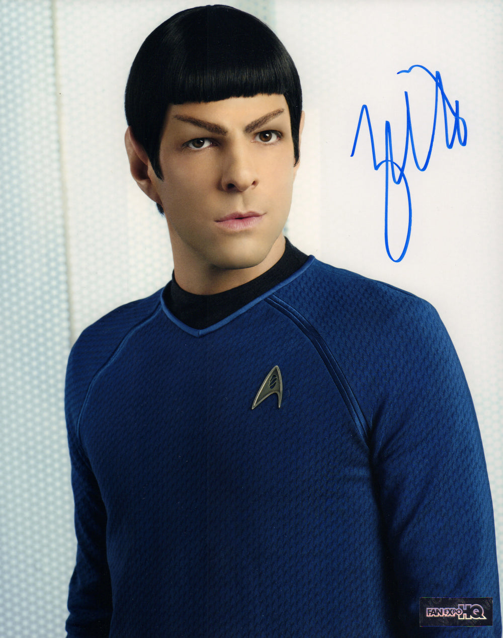 Zachary Quinto as Spock in Star Trek Signed 8x10 Photo