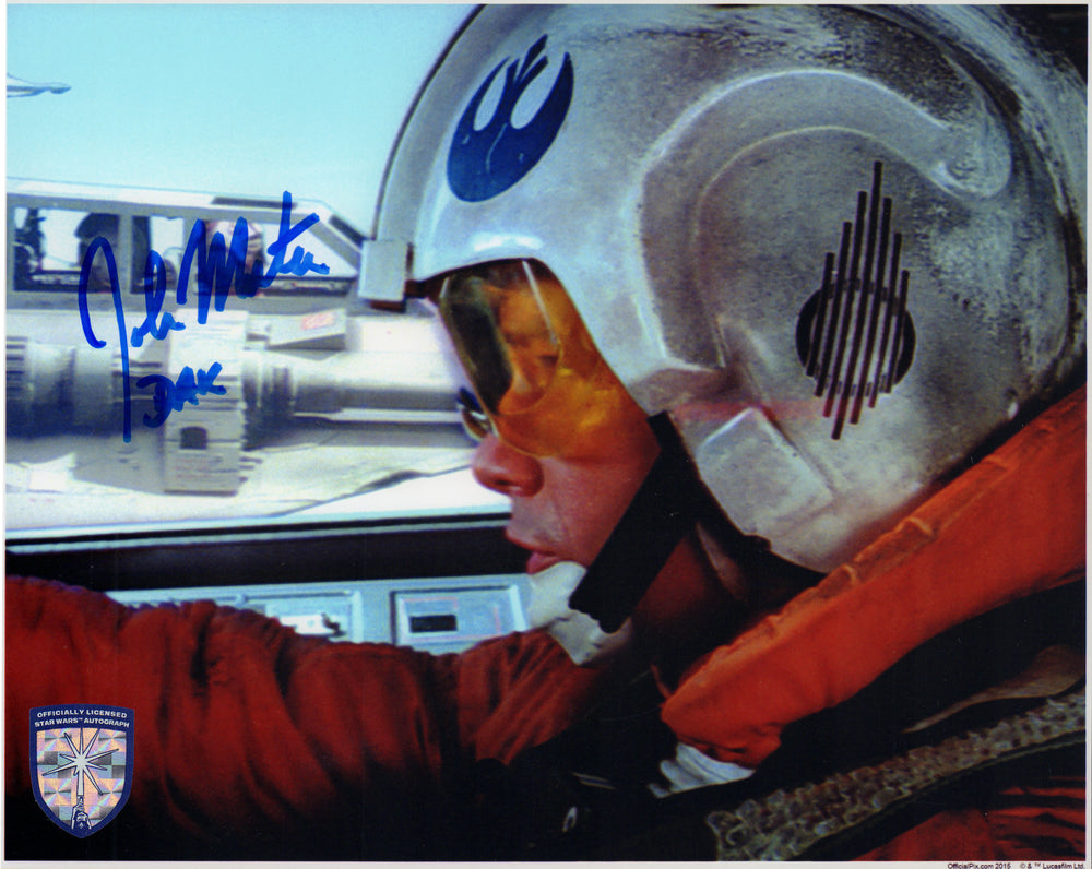 John Morton as Dak in Star Wars: The Empire Strikes Back (Official Pix) Signed 8x10 Photo with Character Name