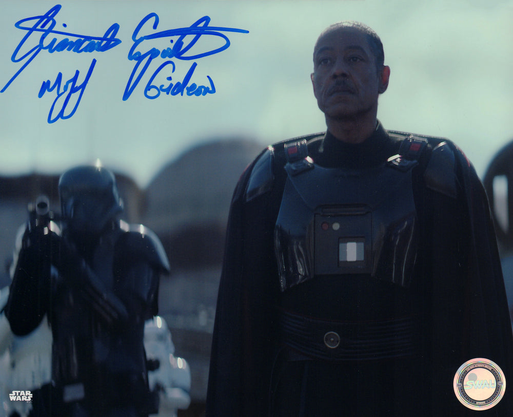 Giancarlo Esposito as Moff Gideon in Star Wars: The Mandalorian (SWAU) Signed 8x10 Photo with Character Name