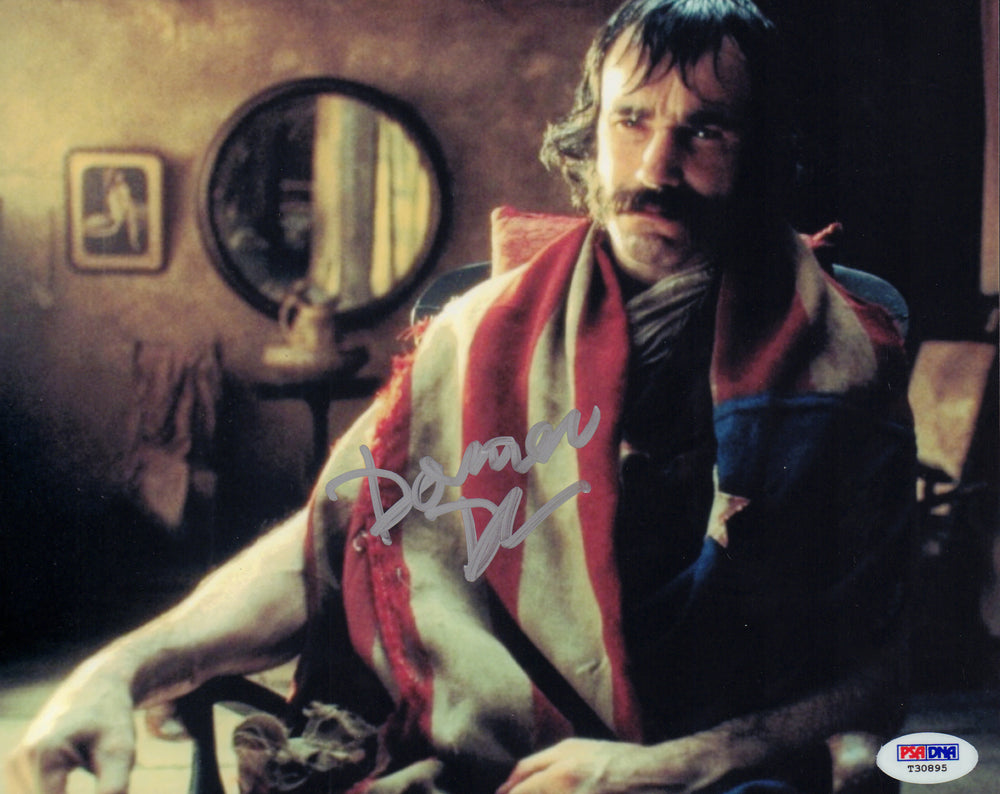Daniel Day-Lewis as Bill the Butcher in Martin Scorsese's Gangs of New York Signed 8x10 Photo