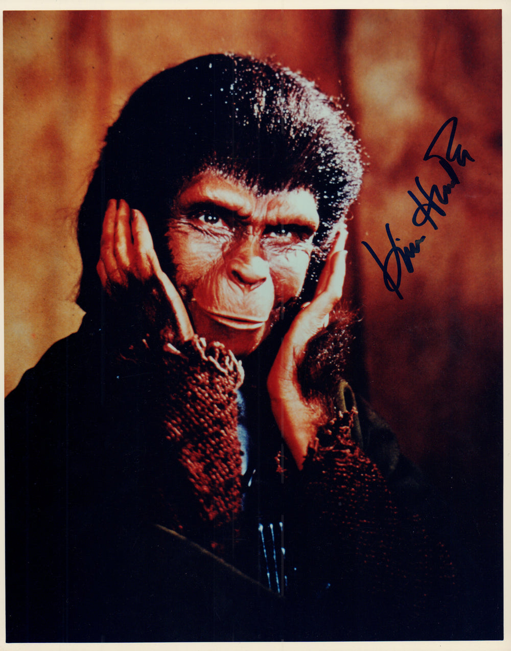 Kim Hunter as Dr. Zira in Planet of the Apes Signed 8x10 Photo