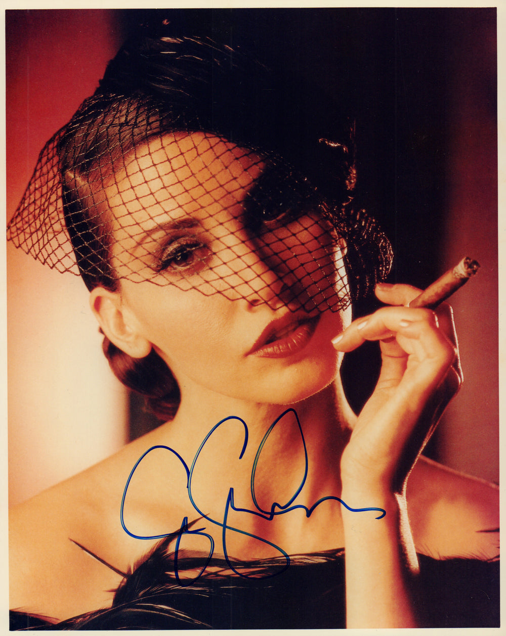 Gina Gershon from Bound & Showgirls Sexy Signed 8x10 Photo
