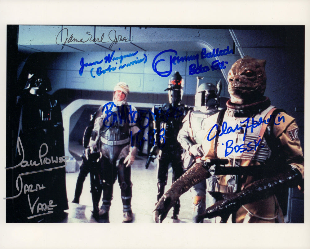 Star Wars signed autograph Alan Harris 8x10 Boba Fett online