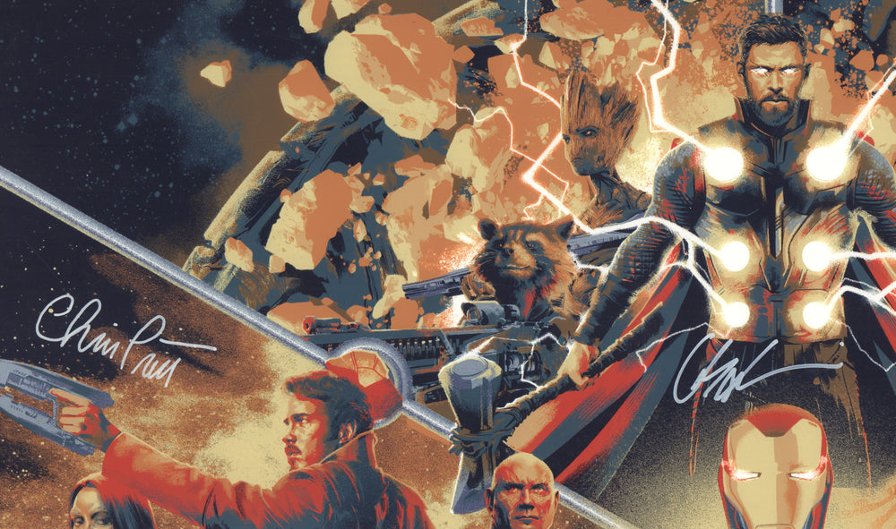 Avengers: Infinity War MONDO Limited Edition 24x36 Screen Print