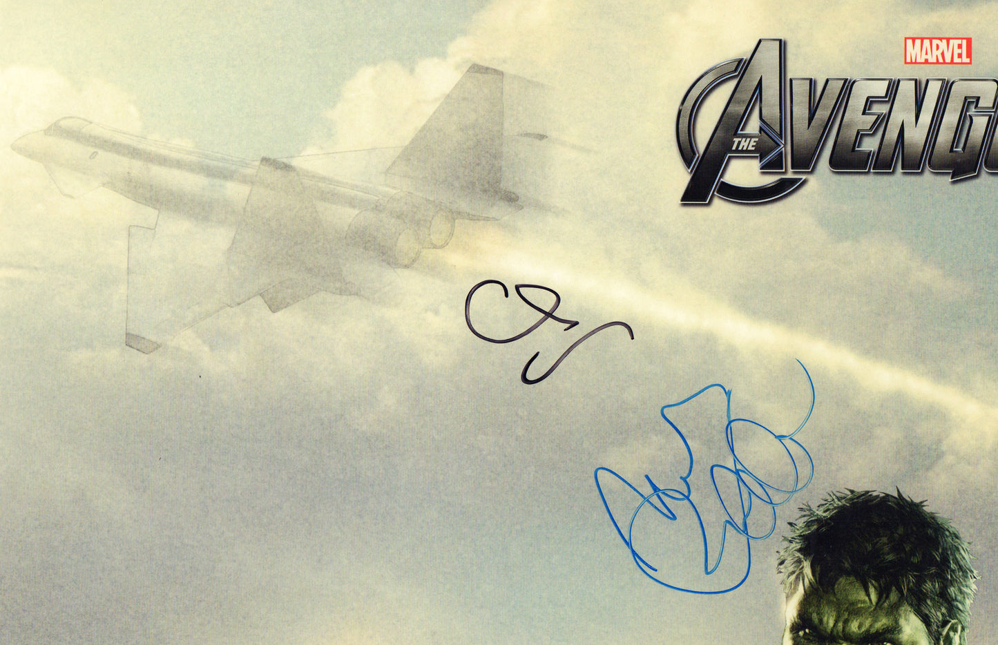 
                  
                    Avengers 24x36 Poster Signed by Samuel L Jackson, Chris Hemsworth, Clark Gregg, Mark Ruffalo, Tom Hiddleston, &  Scarlett Johansson
                  
                