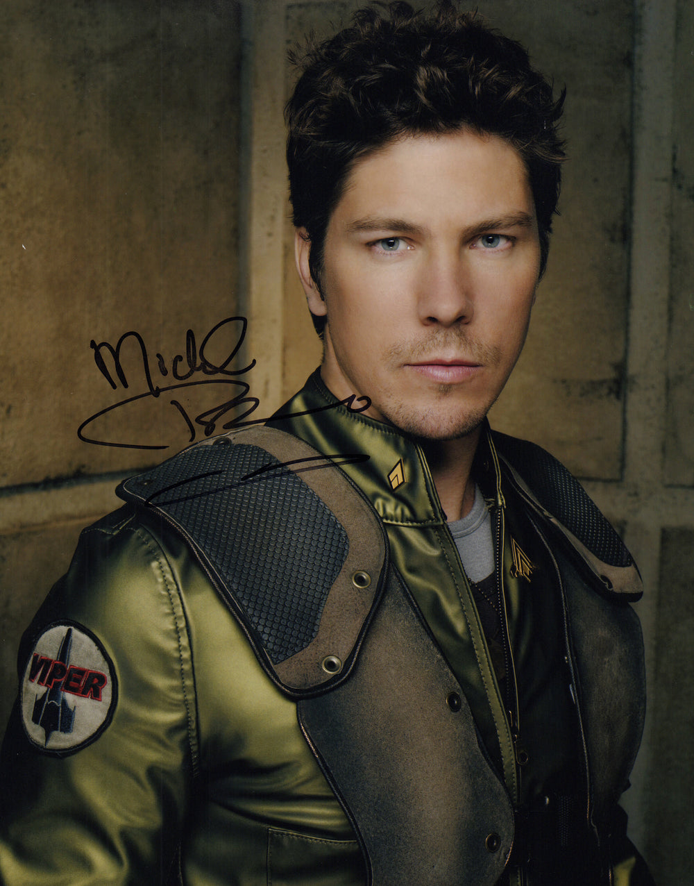 Michael Trucco as Samuel Anders in Battlestar Galactica Signed 11x14 Photo