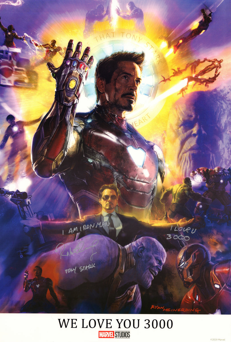 Robert Downey Jr. as Iron Man 