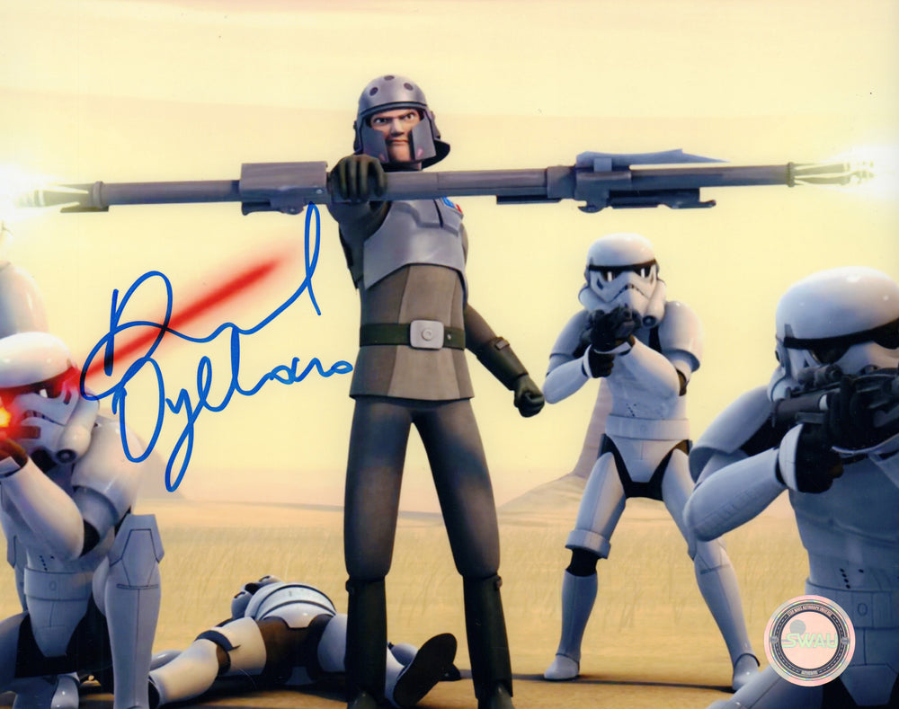 David Oyelowo as Alexsandr Kallus in Star Wars: Rebels (SWAU) Signed 8x10 Photo