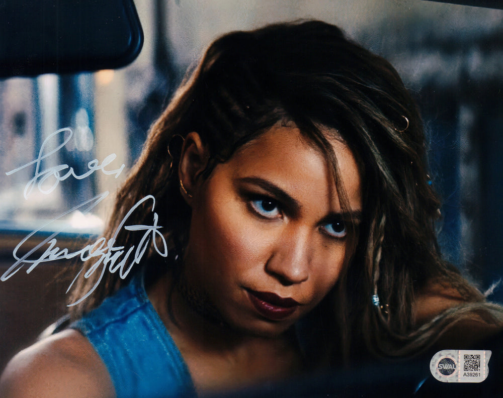 Jurnee Smollett as Black Canary in Birds of Prey (SWAU) Signed 8x10 Photo