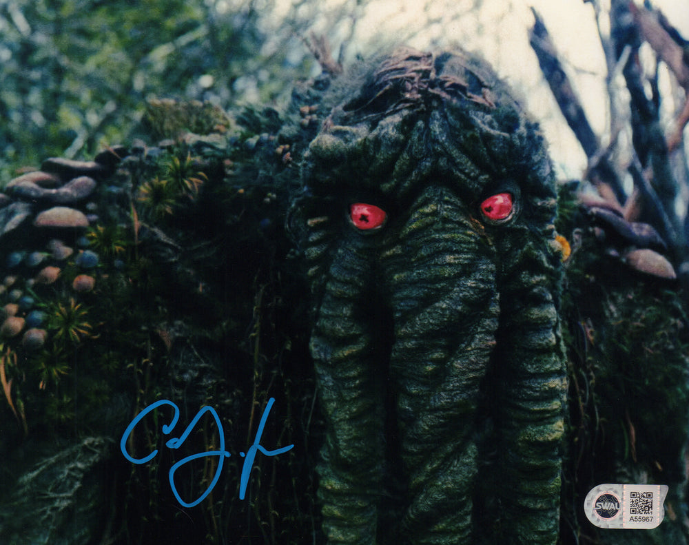 Carey Jones as Ted (Man-Thing) in Werewolf by Night (SWAU) Signed 8x10 Photo