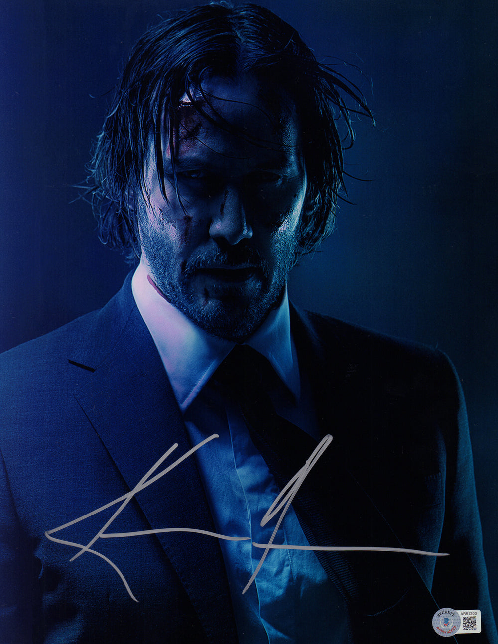 Keanu Reeves as John Wick in John Wick: Chapter 2 (Beckett) Signed 11x14 Photo