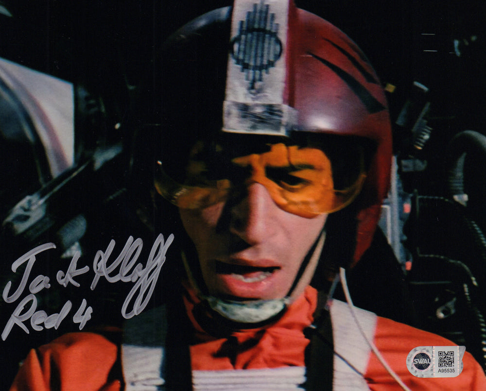 Jack Klaff as Red Four in Star Wars: A New Hope (SWAU) Signed 8x10 Photo