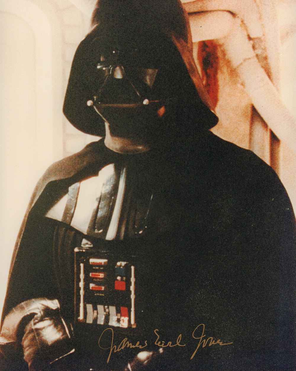 James Earl Jones as Darth Vader in Star Wars: The Empire Strikes Back Vintage Signed 8x10 Photo