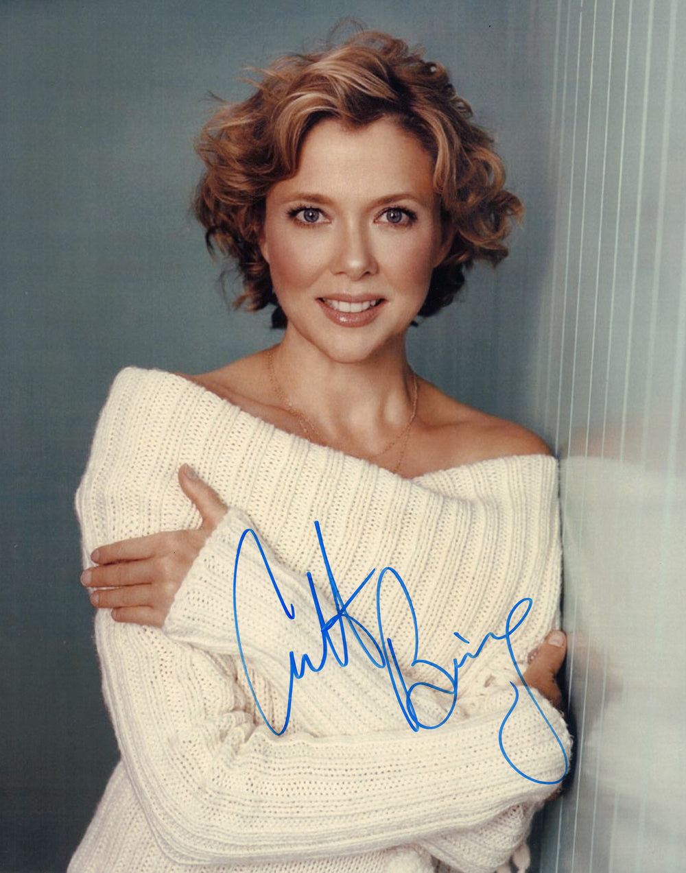 Annette Bening from American Beauty, Being Julia, & Captain Marvel Signed 11x14 Photo