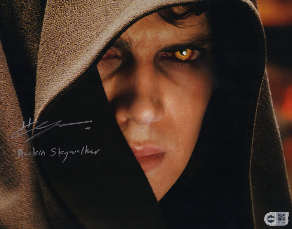 Hayden Christensen as Anakin Skywalker in Star Wars Episode III: Revenge of the Sith (SWAU) Signed 11x14 Photo with Character Name