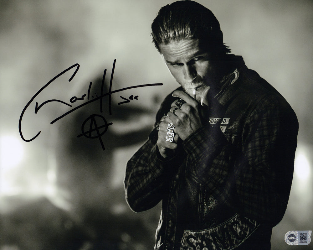 Charlie Hunnam as Jax Teller in Sons of Anarchy (SWAU) Signed 11x14 Photo with Character Name