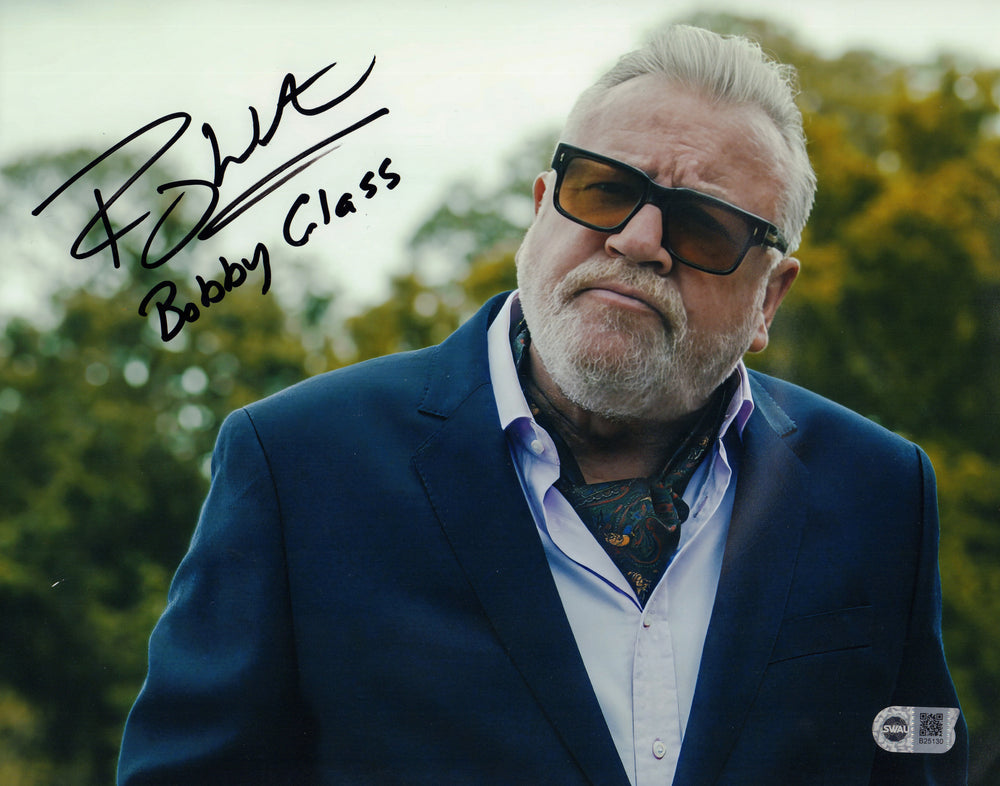 Ray Winstone as Bobby Glass in Guy Ritchie's The Gentlemen (SWAU) Signed 11x14 Photo with Character Name